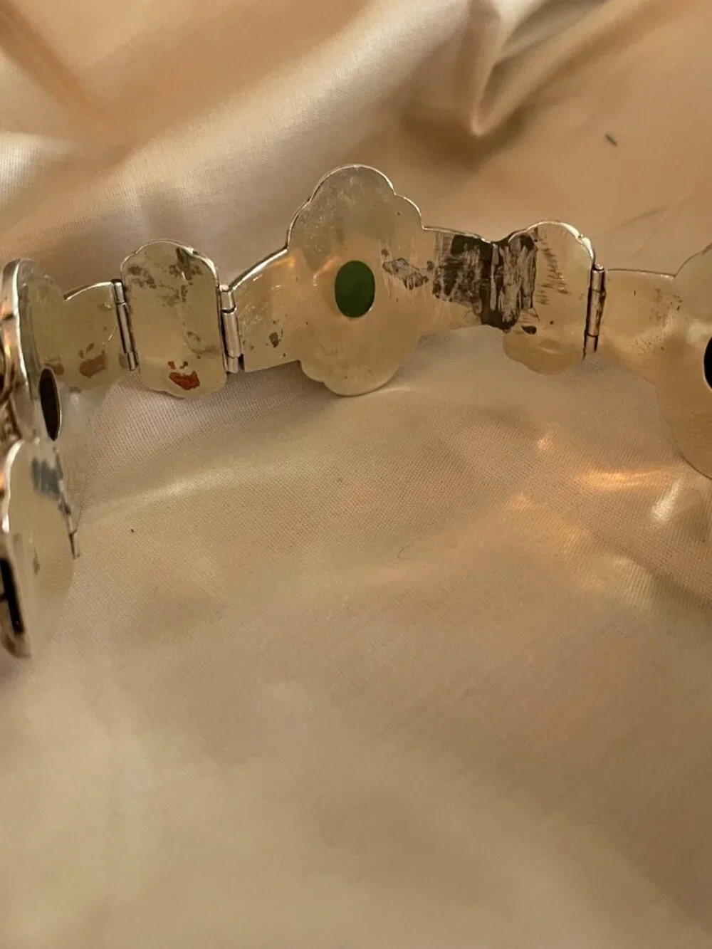 Vintage Sterling Silver Edwardian Bracelet 7